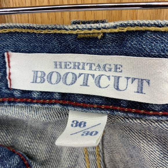 Hilfiger Brand Denim Heritage Bootcut Jeans Men’s 36X30 Blue - Picture 5 of 5